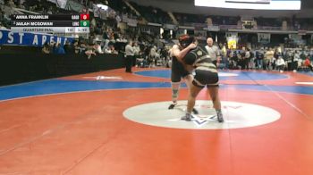 1-5A 235 Quarterfinal - Anna Franklin, Oak Grove vs Jailah Mcgowan, Lincoln