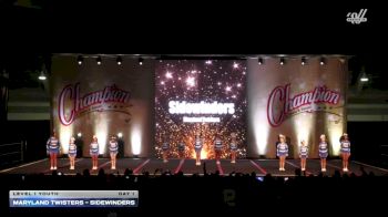 Maryland Twisters - Sidewinders [2025 L1 Youth Day 1] 2025 Champion Cheer and Dance Grand Nationals
