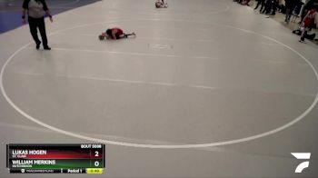 70B Semifinal - Lukas Hogen, St. Clair vs William Merkins, Hutchinson