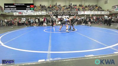 195 lbs Rr Rnd 1 - Trey Tunnell, Keystone Kids Wrestling Club vs Aaden Taylor, Broken Bow Youth Wrestling