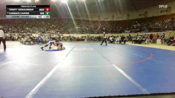 G5A-130 lbs Champ. Round 1 - Trinity Geikaunmah, Anadarko-Girls vs Cadence Carter, Vinita-Girls