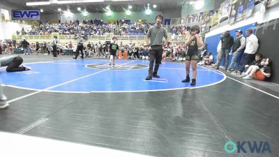 73 lbs Round Of 32 - Judson Gann, Barnsdall Youth Wrestling vs Zyren Marin, Woodward Youth Wrestling