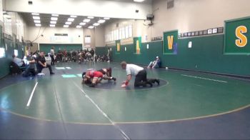 145 lbs Champ. Round 2 - Johnathon Couvrette, West Hills vs Isaac Balden, Slam Academy