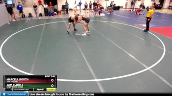 170 lbs Champ. Round 2 - Sam Schutz, Luxemburg-Casco vs Marcell Booth, Apple Valley