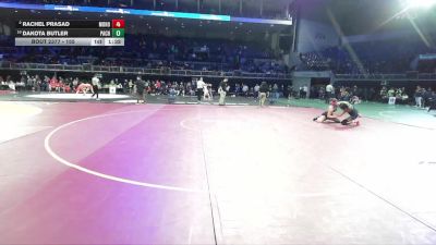 155 lbs Quarterfinal - Dakota Butler, Pacheco vs Rachel Prasad, Mountain House