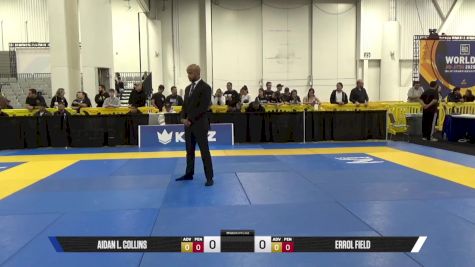 Errol Field vs Aidan L. Collins 2025 World IBJJF Jiu-Jitsu No-Gi Championship