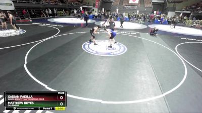 165 lbs Champ. Round 2 - Matthew Reyes, California vs Xadian Padilla, Vasky BrosPitman Wrestling Club