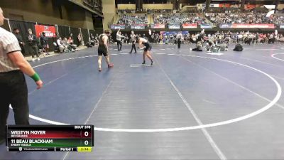 157 lbs Cons. Round 3 - 11 Beau Blackham, Embry-Riddle vs Westyn Moyer, Rio Grande