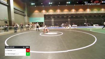 133 lbs Consi Of 8 #2 - Jace Palmer, UNATT-UNC vs Abraham Hinrichsen, California Poly