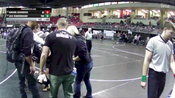 75 lbs 3rd Place Match - Kruze Johnson, Norfolk Catholic vs Jax Eimermann, York Wrestling Club