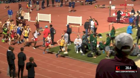 Men's 1500m Invitational, Heat 9