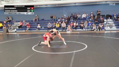 149 lbs Cons. Round 3 - Aaron Zamora, Adams State vs Cole Bennett, Colorado State University - Pueblo