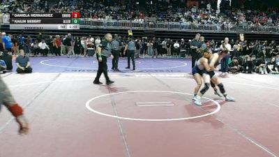 6A 135 lbs Semifinal - Kailin Sebert, Allen vs Daniela Hernandez, El Paso Eastwood