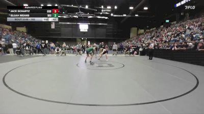 157 lbs Quarterfinal - Trever Mogren, Overland Park - St. Thomas Aquinas HS vs Casey Bowlin, DeSoto HS