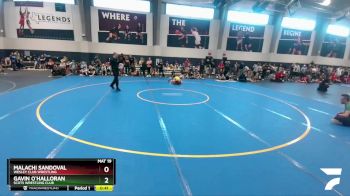 80 lbs 3rd Place Match - Gavin O`Halloran, Scots Wrestling Club vs Malachi Sandoval, Wesley Club Wrestling