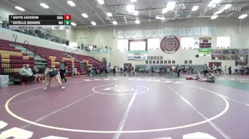 135 lbs Cons. Round 5 - Jadyn Jackson, Kuna vs Estelle Bender, Middleton