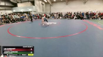 126 lbs Champ. Round 3 - Joseph LeGrand, Pueblo Central vs Jay Everhart, Cherokee Trail