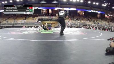 120 lbs Cons. Round 4 - Jocelyn Quiroz, Winter Springs vs Nova Estrada, North Bay Haven