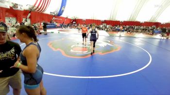 165 lbs Round 1 (10 Team) - Jaycee Weitekamp, Illinois Top Dawg vs Courtney Kotish, Mille Lacs