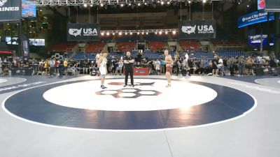 144 lbs Cons. Rd Of 64 - Isaac Churchman, Arkansas vs Christian White, Idaho