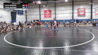 100 lbs Elijah Wineberg, Ohio Scarlet vs Daniel Martinez, California Gold