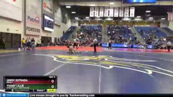 125 lbs Cons. Round 3 - Jimmy Estrada, Menlo vs Yusief Lillie, Utah Valley-Unattached