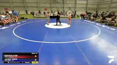 113 lbs Quarters & 1st Wb (16 Team) - Damyon Funk, Team Colorado vs Jayden Wren, California