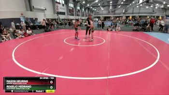 106 lbs Cons. Round 2 - Rogelio Medrano, Lightning Wrestling Club vs Mason Heuring, Amped Wrestling Club