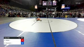 132 lbs Rnd Of 32 - Carson Weber, Illinois vs Eric Swanson, New Jersey