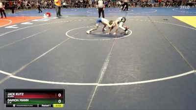 88 lbs Quarterfinal - Damon Mann, K-M vs Jack Kutz, HLWW