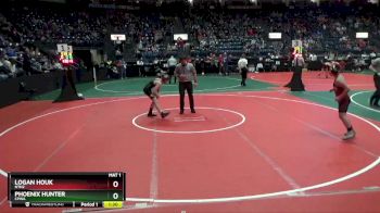 120 lbs Champ. Round 1 - Phoenix Hunter, CPWA vs Logan Houk, NTN2