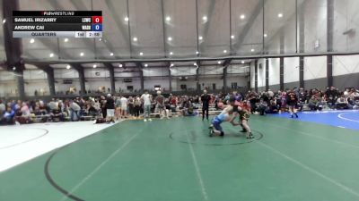 Junior FS - 144 lbs Quarters - Samuel Irizarry, Lake Stevens Wrestling Club vs Andrew Cai, Washington