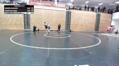 113 lbs Consi Of 8 #2 - Jensen Maddox, South Paulding Junior Spartans Wrestling Club vs Hampton Hene, Georgia