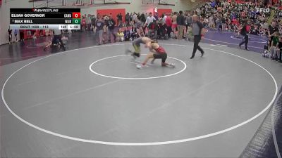 113 lbs Quarterfinal - Max Bell, West Linn vs Elijah Governor, Camas
