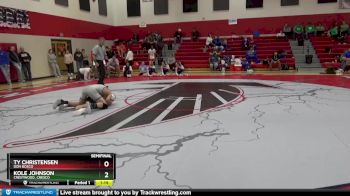 132 lbs Semifinal - Kole Johnson, Crestwood, Cresco vs Ty Christensen, Don Bosco