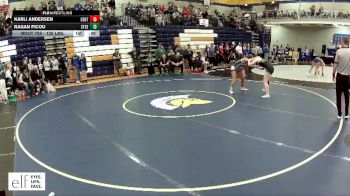 135 lbs. Cons. Round 3 - Karli Andersen, Centralia vs Ragan Picou, Ste Genevieve