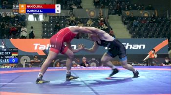 86 kg Quarterfinal - Ali Mansouri, IRI vs Lars Schaefle, GER