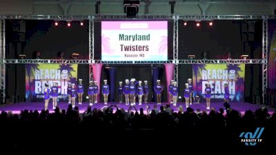 Maryland Twisters - Twilight [2022 L3 Junior - Medium Day 3] 2022 ACDA Reach the Beach Ocean City Cheer Grand Nationals