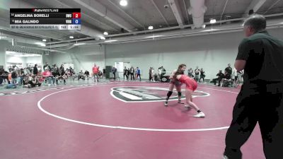 Cons. Round 5 - Angelina Borelli, Dethrone Wrestling Club vs Mia Galindo, Virginia