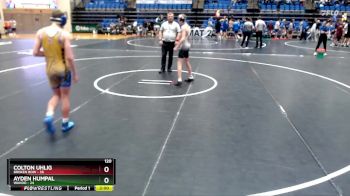 126 lbs Round 2 - Emmett Palmer, Broken Bow vs Hunter Faris, Wahoo
