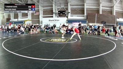 120 lbs Cons. Round 3 - Porter Dahl, Utah vs Kayleb Chao, California
