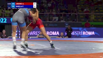 49 kg 1/8 Final - Audrey Jimenez, United States vs Fabiana Rinella, Italy