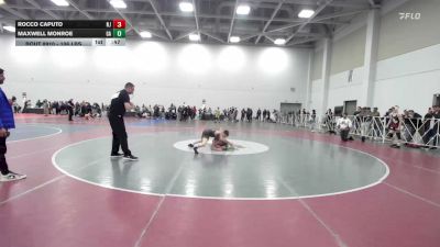 106 lbs Consi Of 8 #1 - Rocco Caputo, NJ vs Maxwell Monroe, GA