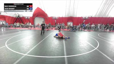 117 lbs 5th Place Match - Max Robinson, Lodi Wrestling Club vs Jace Grabot, B.A.M. Training Center