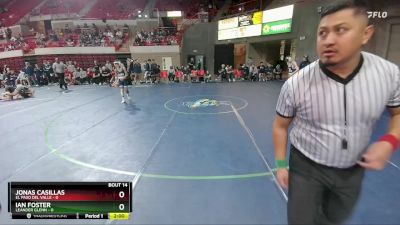 113 lbs Quarters & 1st Wb (16 Team) - Ian Foster, Leander Glenn vs Jonas Casillas, El Paso Del Valle