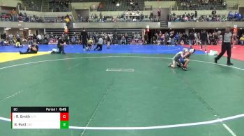 60 lbs Semifinal - Raymond Smith, CIWC / Team Intensity vs Beckett Rust, Legends Of Gold