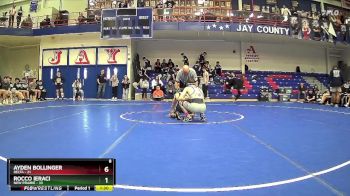 126 lbs Semis & Wb (16 Team) - Ayden Bollinger, Delta vs Rocco Ieraci, New Prairie