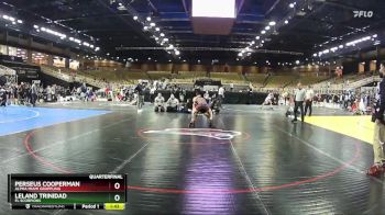 98 lbs Quarterfinal - Perseus Cooperman, Alpha Miami Grappling vs Leland Trinidad, FL Scorpions