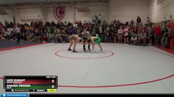 106 lbs Quarterfinal - Dawsen Drozdik, Delta vs Jack Durant, Rocky Mountain
