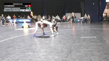 141 lbs Round Of 16 - Cj Composto, Penn vs Brennen VanHoecke, Little Rock